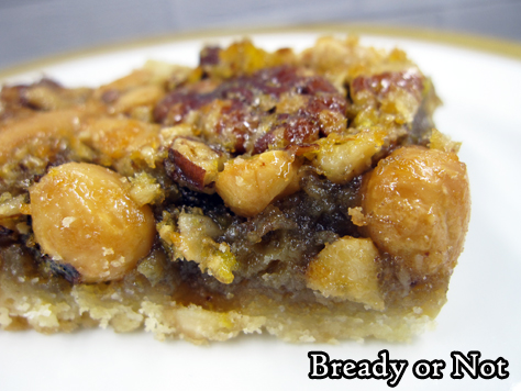 Bready or Not: Maple Nut Pie Bars 