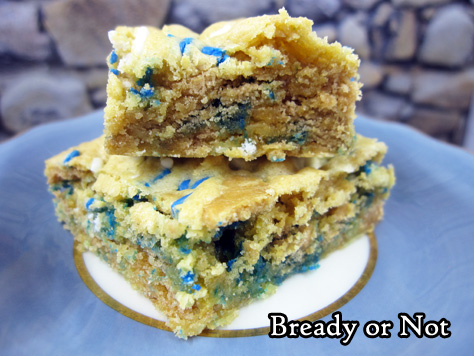 Bready or Not: Oreo Thins Cake Batter Blondies [cake mix]