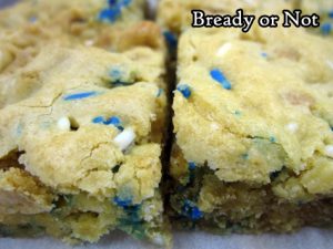 Bready or Not: Oreo Thins Cake Batter Blondies [cake mix]
