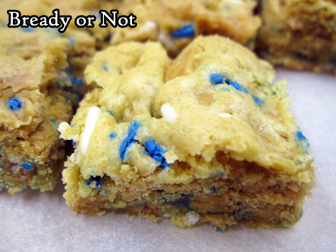 Bready or Not: Oreo Thins Cake Batter Blondies [cake mix]