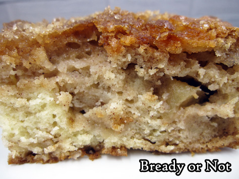 Bready or Not Original: Easy Apple Cinnamon Cake 