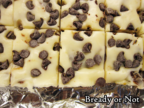 Bready or Not Original: Cookies and Milk Quick Fudge 