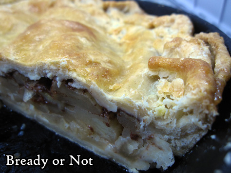 Bready or Not Original: Iron-Skillet Apple Pie with Ginger Liqueur 