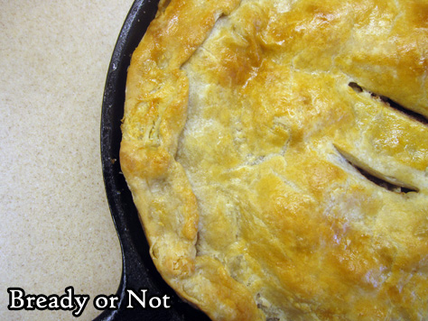 Bready or Not Original: Iron-Skillet Apple Pie with Ginger Liqueur 
