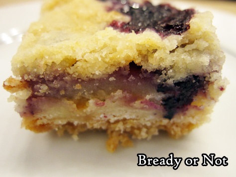 Bready or Not Original: Easy Blueberry Pie Bars 