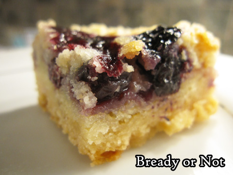 Bready or Not Original: Easy Blueberry Pie Bars 