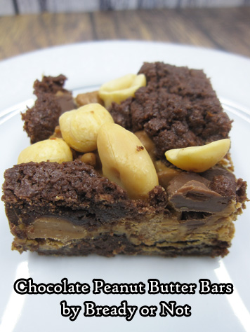 Bready or Not: Chocolate Peanut Butter Bars [cake mix] 