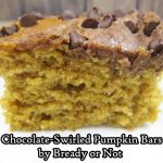 Bready or Not: Chocolate-Swirled Pumpkin Bars