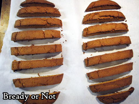 Bready or Not Original: Gingerbread Biscotti