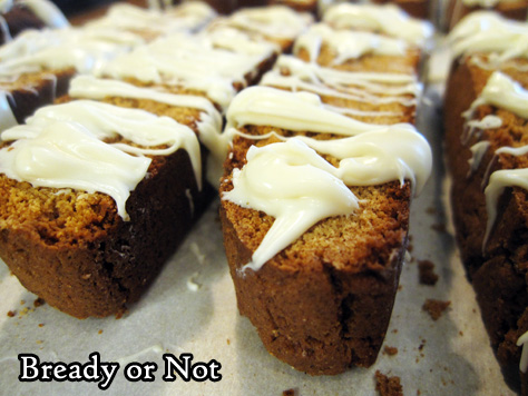 Bready or Not Original: Gingerbread Biscotti