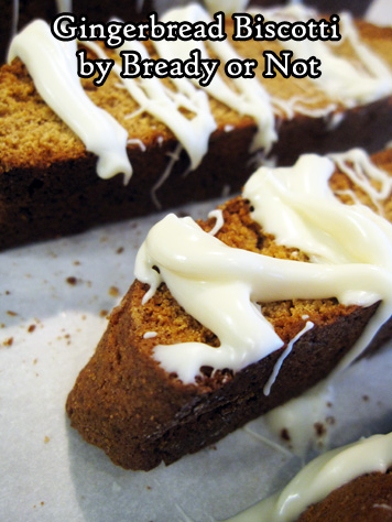 Bready or Not Original: Gingerbread Biscotti
