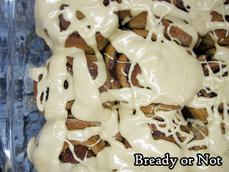 Bready or Not Original: Glazed Gingerbread Rolls 