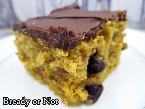 Bready or Not: Pumpkin Chocolate Chip Cake 