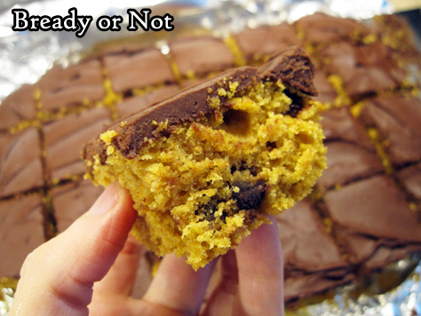 Bready or Not: Pumpkin Chocolate Chip Cake 