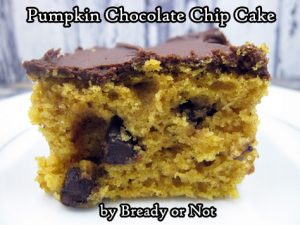 Bready or Not: Pumpkin Chocolate Chip Cake