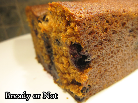 Bready or Not Original: Blueberry-Gingerbread Loaf 