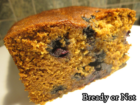 Bready or Not Original: Blueberry-Gingerbread Loaf 