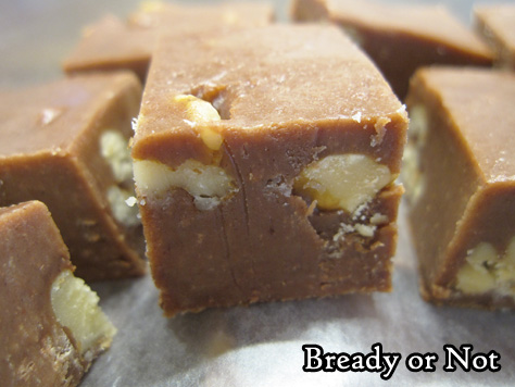 Bready or Not Original: Quick Peanut Butter Chocolate Fudge 
