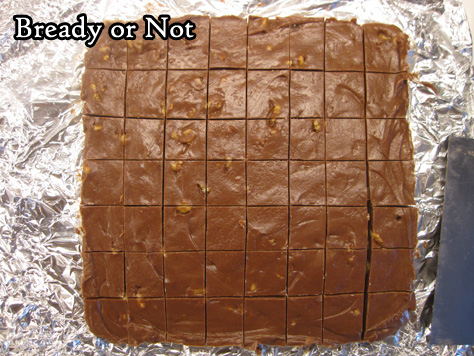 Bready or Not Original: Quick Peanut Butter Chocolate Fudge 