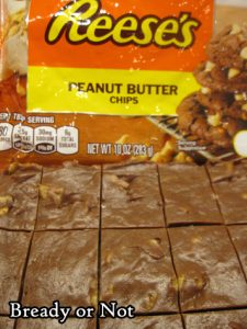 Bready or Not Original: Quick Peanut Butter Chocolate Fudge