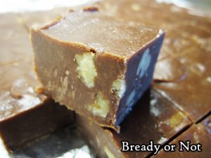 Bready or Not Original: Quick Peanut Butter Chocolate Fudge