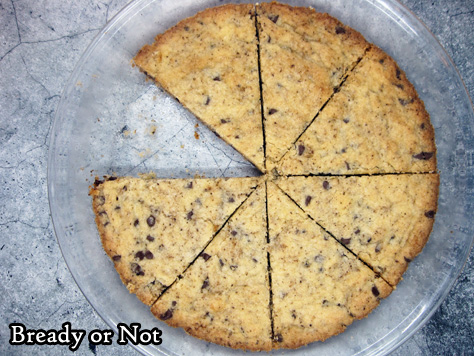 Bready or Not Original: Chocolate Chip Espresso Shortbread  