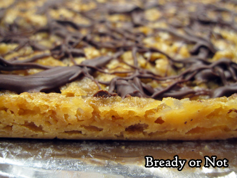 Bready or Not Original: Hazelnut Praline Bars