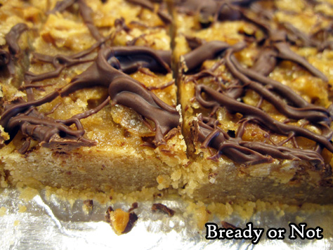 Bready or Not Original: Hazelnut Praline Bars