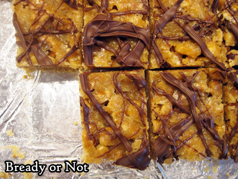 Bready or Not Original: Hazelnut Praline Bars