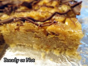 Bready or Not Original: Hazelnut Praline Bars