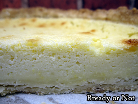 Bready or Not: Irish Lemon Pudding Tart 