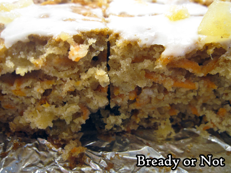 Bready or Not: Ginger Chai Carrot Cake 