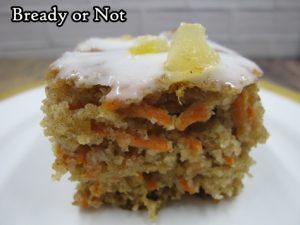 Bready or Not: Ginger Chai Carrot Cake