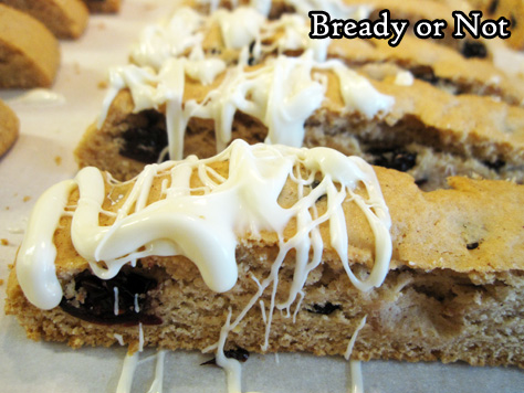 Bready or Not Original: Cranberry Lemon Biscotti 