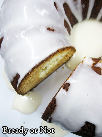 Bready or Not Original: Cream Cheese-Stuffed Lemon Bundt Cake [cake mix]