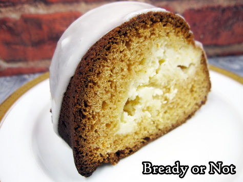 Bready or Not Original: Cream Cheese-Stuffed Lemon Bundt Cake [cake mix]