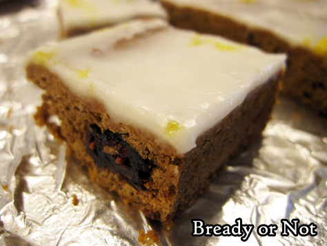 Bready or Not Original: Glazed Lemon Ginger Bars 