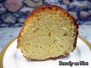 Bready or Not Original: Lemon Sour Cream Bundt Cake
