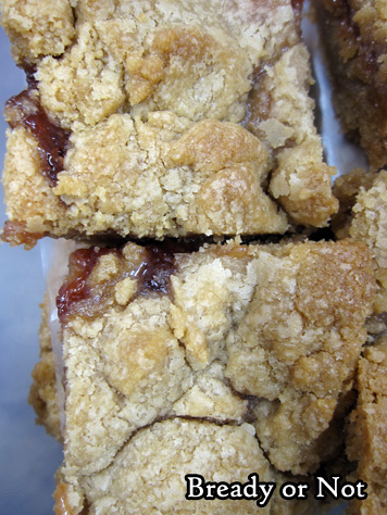 Bready or Not Original: Cookie Butter and Jelly Bars 