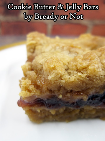 Bready or Not Original: Cookie Butter and Jelly Bars 