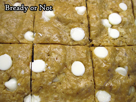 Bready or Not Original: White Chocolate Macadamia Nut Granola Bars [Gluten Free]