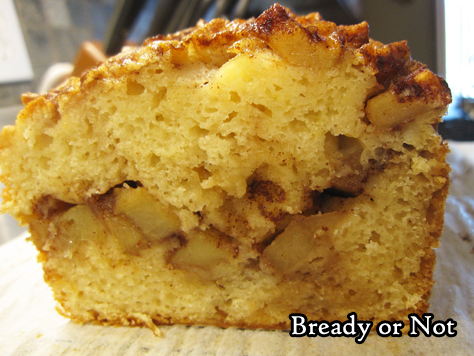 Bready or Not Original: Apple Cinnamon Loaf Cake 