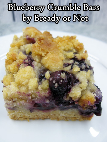 Bready or Not Original: Blueberry Crumble Bars 