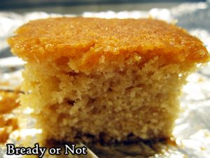 Bready or Not Original: Golden Syrup Snack Cake