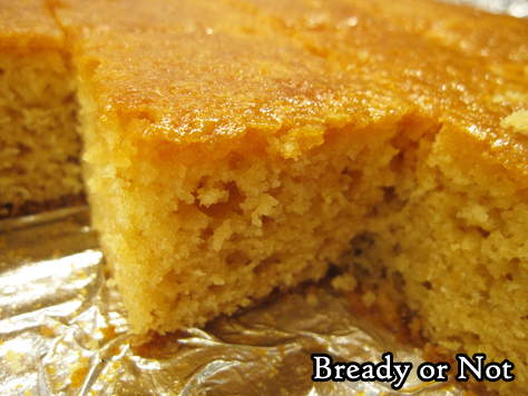 Bready or Not Original: Golden Syrup Snack Cake 