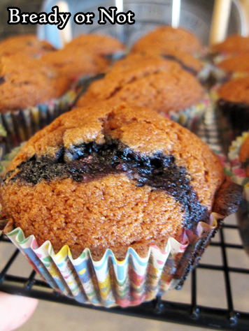 Bready or Not Original: Apple Butter Blueberry Muffins