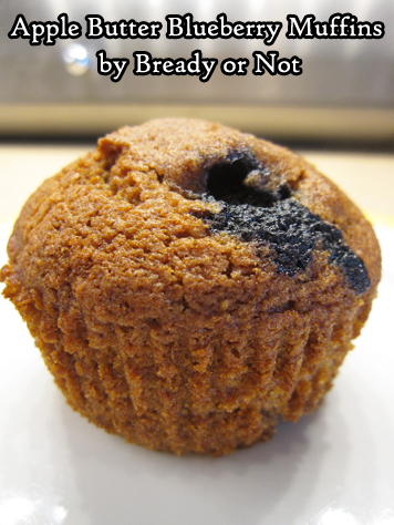 Bready or Not Original: Apple Butter Blueberry Muffins