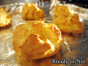 Bready or Not: Gougeres (French Cheese Puffs)