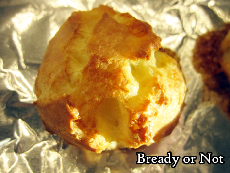 Bready or Not: Gougeres (French Cheese Puffs) 