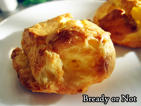 Bready or Not: Gougeres (French Cheese Puffs) 